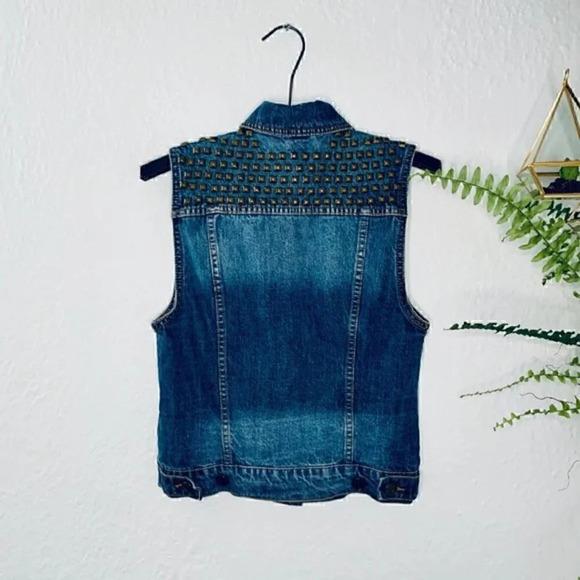 ☀️ BDG DENIM VEST | XS #FML13001 - Picture 3 of 5